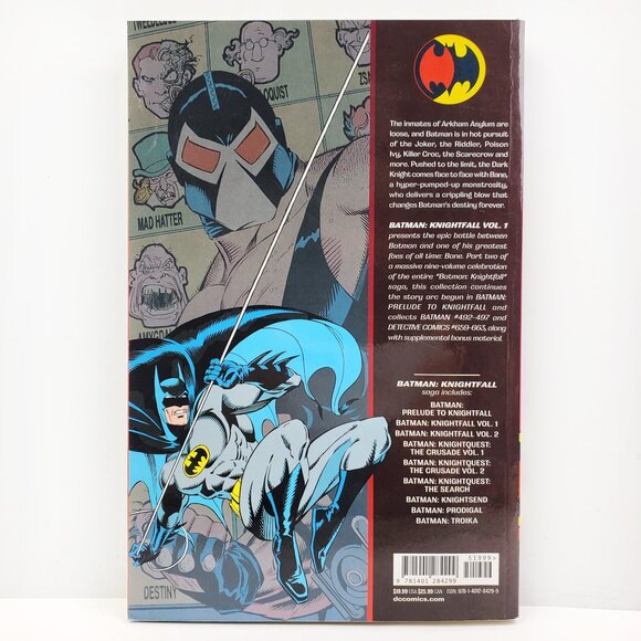 Batman Knightfall 25th Anniversary Edition Vol. 1 TPB Book DC Comics Unread - Picture 2 of 11
